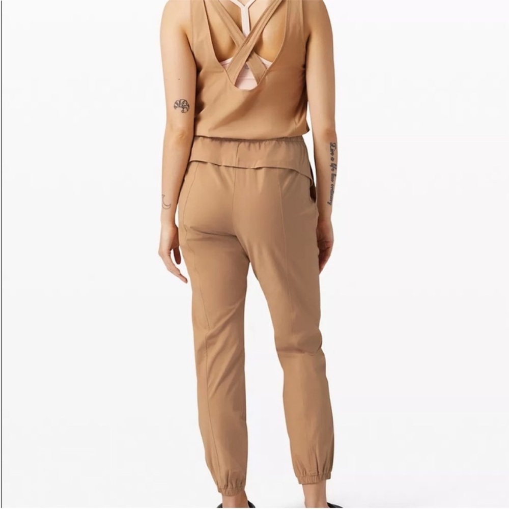 Lululemon Shift in Time Sleeveless Jumpsuit Beechwood 4 - Picture 3 of 7
